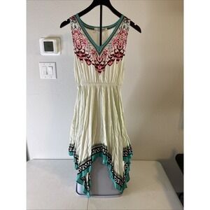 Shyanne Women's Western Dress Sleeveless V-Neck Country Style Size Large